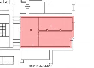 Сдается в аренду офис, 74.1 м2, Санкт-Петербург, Заозёрная улица, 8