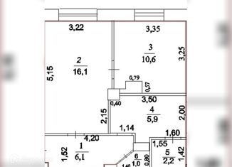 Продается 2-ком. квартира, 41.9 м2, Оренбургская область, улица Ногина, 84