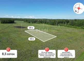Продается земельный участок, 8.5 сот., деревня Большие Акияры
