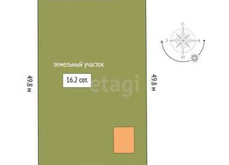 Продажа участка, 16.2 сот., деревня Головина, Луговая улица