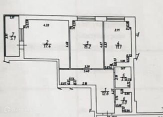 Продается двухкомнатная квартира, 62.8 м2, Краснодар, Гаражный переулок, 9, Гаражный переулок