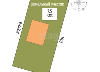 Продается дом, 89.1 м2, деревня Нариманова, Медовая улица