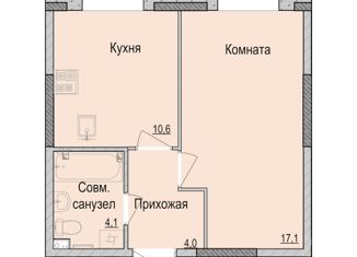 Продам 1-комнатную квартиру, 35.8 м2, Ижевск, Первомайский район