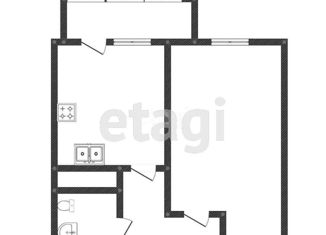 Продам 1-комнатную квартиру, 36.5 м2, Краснодар, улица Григория Булгакова, 12к1, Прикубанский округ