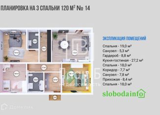 Продам дом, 120 м2, деревня Горневская Слобода