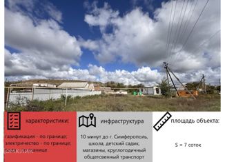 Продается участок, 7 сот., село Трёхпрудное, Заречная улица