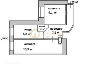 Продаю 2-комнатную квартиру, 36 м2, Санкт-Петербург, Вёсельная улица, 7/10, Вёсельная улица
