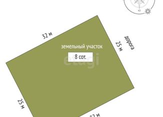 Продается участок, 8 сот., поселок городского типа Зуя