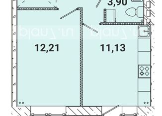 Продаю 1-комнатную квартиру, 34.8 м2, Иркутская область, микрорайон Современник, 27