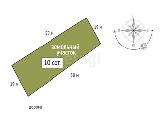 Продажа участка, 10 сот., садоводческое товарищество Солонцовский Нанжуль