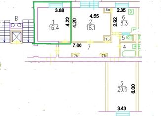 Продажа комнаты, 76 м2, Москва, Дмитровское шоссе, 50к1, Тимирязевский район