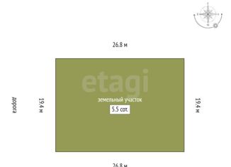 Продаю дом, 105 м2, деревня Падерина, Луговая улица