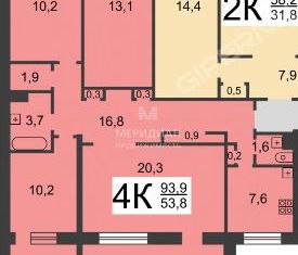 Продажа 4-ком. квартиры, 87.1 м2, Нижний Новгород, Сормовский район, улица Зайцева, 10