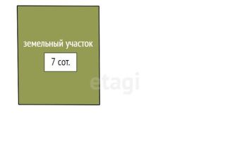 Продажа земельного участка, 7 сот., Красноярск, Октябрьский район, улица Гусарова, 48Ас39