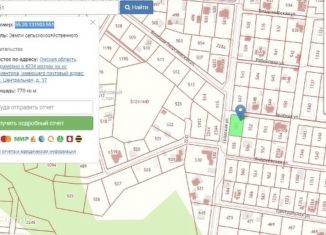 Продается участок, 7.7 сот., село Надеждино, Центральная улица