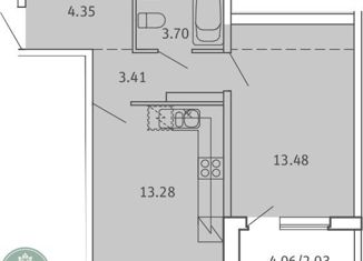 Продаю 1-ком. квартиру, 40.25 м2, Санкт-Петербург, Рубежное шоссе, 10