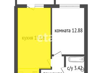 Продам 1-комнатную квартиру, 39 м2, Санкт-Петербург, ЖК Ривьер Нуар