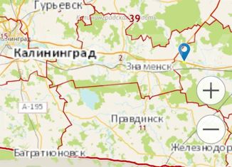 Продажа земельного участка, 39 сот., Калининградская область, Поселковая улица