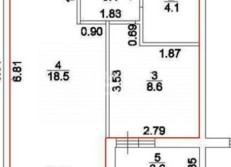 Продается 1-комнатная квартира, 34.5 м2, Краснодар, Заполярная улица, 39к10, Заполярная улица