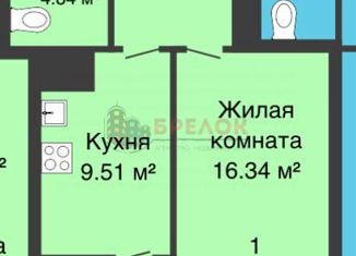 Продаю 1-комнатную квартиру, 39 м2, Ростов-на-Дону, ЖК Новый Горизонт, Тибетская улица, 1Вс3