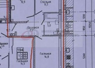 Продаю 2-ком. квартиру, 52.8 м2, Ставрополь, улица Матрены Наздрачевой, 5/1, микрорайон № 36