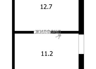 Сдается комната, 24 м2, Новосибирская область, улица Ольги Жилиной, 90