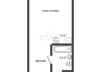 Квартира на продажу студия, 26 м2, Москва, Михалковская улица, 52с7, станция Коптево