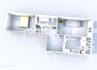 Продаю 2-комнатную квартиру, 52 м2, поселок Апраксино, Молодёжная улица, 8А