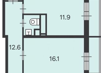 3-комнатная квартира на продажу, 78.4 м2, Москва, улица Кубинка, 18к3, улица Кубинка