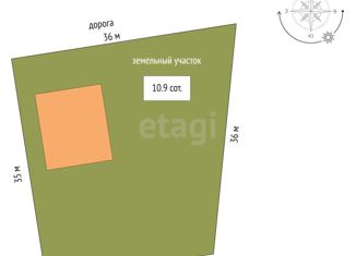 Продажа дома, 98.5 м2, деревня Есаулова, улица Гайдара, 13