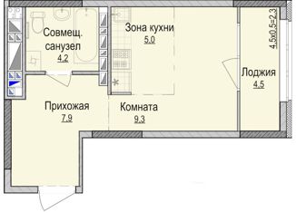 Продается 1-ком. квартира, 28.7 м2, Ижевск, Союзная улица, 163Ак1, Устиновский район