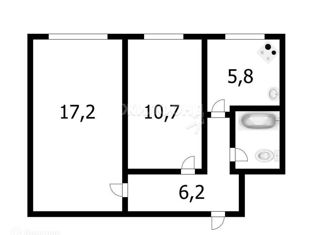 Продажа 2-комнатной квартиры, 45 м2, Новосибирск, улица Немировича-Данченко, 143