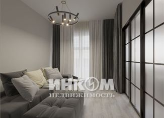 Продажа 2-комнатной квартиры, 54 м2, Москва, Беговая улица, 7, станция Беговая