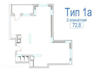Продажа 2-ком. квартиры, 72.8 м2, Москва, Хорошёвское шоссе, 12к1, станция Беговая
