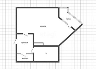 Продам квартиру студию, 32.9 м2, Краснодар, Душистая улица, 60к2, ЖК Семейный Парк