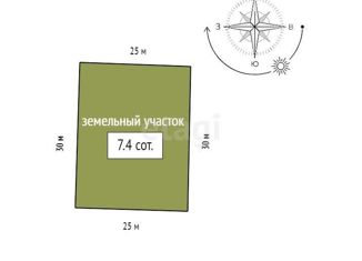 Продаю земельный участок, 7.4 сот., ДНТ Надежда, Лесная улица, 111