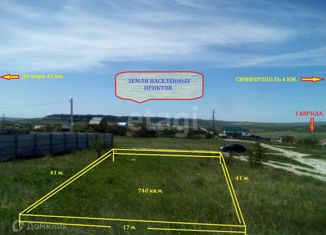 Продается земельный участок, 7.4 сот., село Приятное Свидание, Брусничная улица