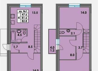 Продается таунхаус, 82 м2, городской посёлок Фёдоровское, 3-й Вознесенский проезд, 4