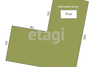 Участок на продажу, 70 сот., село Зыбины