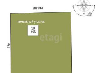 Продажа участка, 10 сот., деревня Зырянка, улица Старая Зырянка