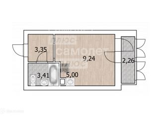 Продаю квартиру студию, 22.1 м2, Уфа, улица Лётчика Кобелева, 3/3