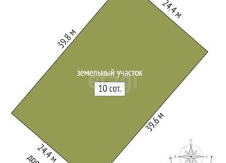 Продам участок, 10 сот., село Левадки, Западный район, уч114