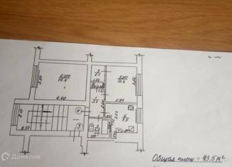 Продаю двухкомнатную квартиру, 43.5 м2, Калининградская область, Шоссейная улица, 9