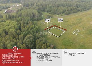 Продажа участка, 7.99 сот., село Горьковка, Сибирская улица