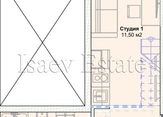 Продам квартиру студию, 20.85 м2, Москва, улица Правды, 7/9к1, район Беговой