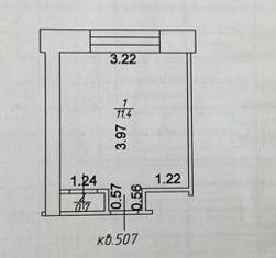 Продаю комнату, 12.1 м2, Зеленодольск, улица Чапаева, 1