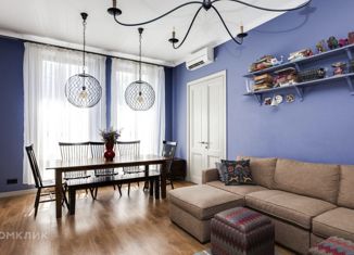 Четырехкомнатная квартира на продажу, 140 м2, Москва, улица Сергея Макеева, 9, метро Улица 1905 года