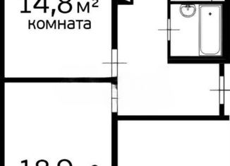 Продажа двухкомнатной квартиры, 63.8 м2, Москва, улица Газопровод, 13к1, станция Красный Строитель