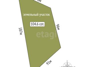 Продажа земельного участка, 104.6 сот., Чистенское сельское поселение