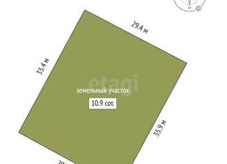 Продается участок, 10.9 сот., село Черепаново